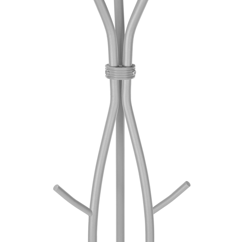 Coat Rack, Hall Tree, Free Standing, 11 Hooks, Entryway, Contemporary & Modern