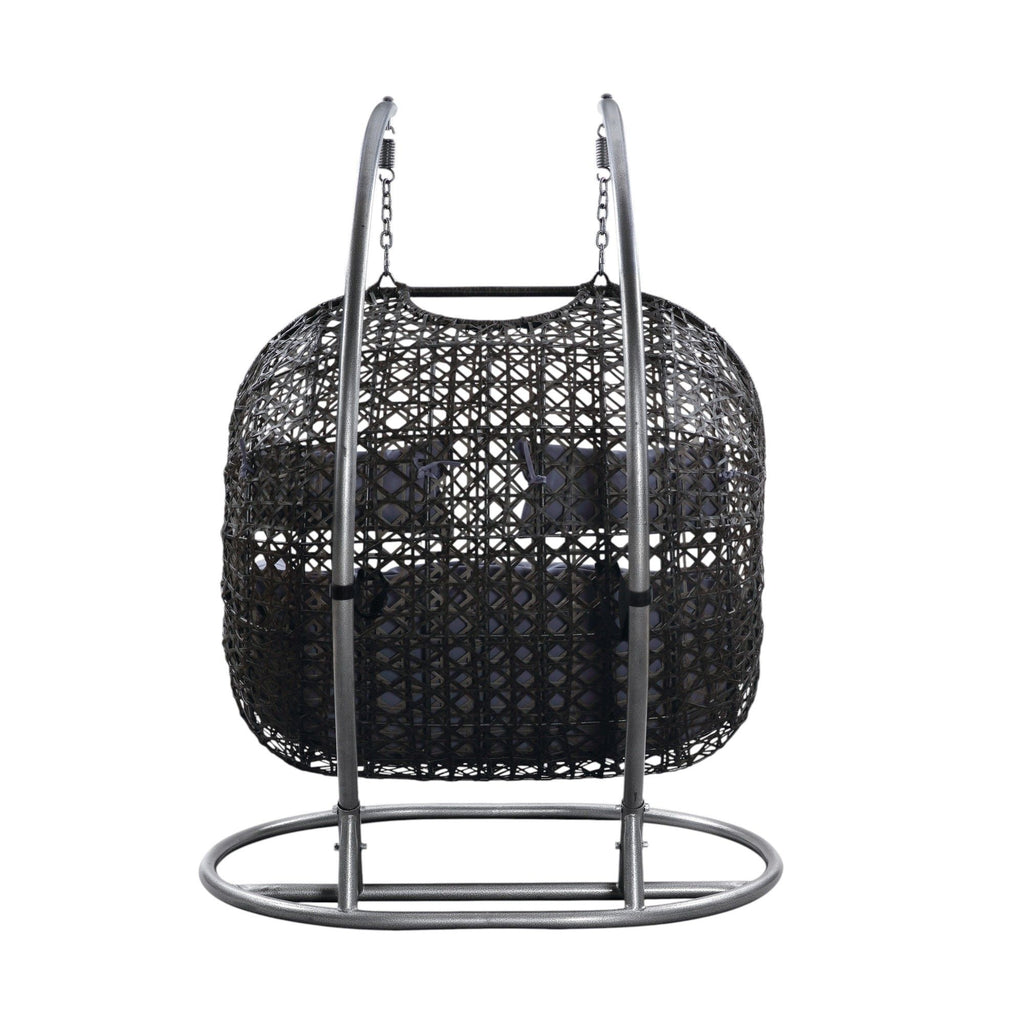 Vasant - Wicker Hanging Chair - Gray