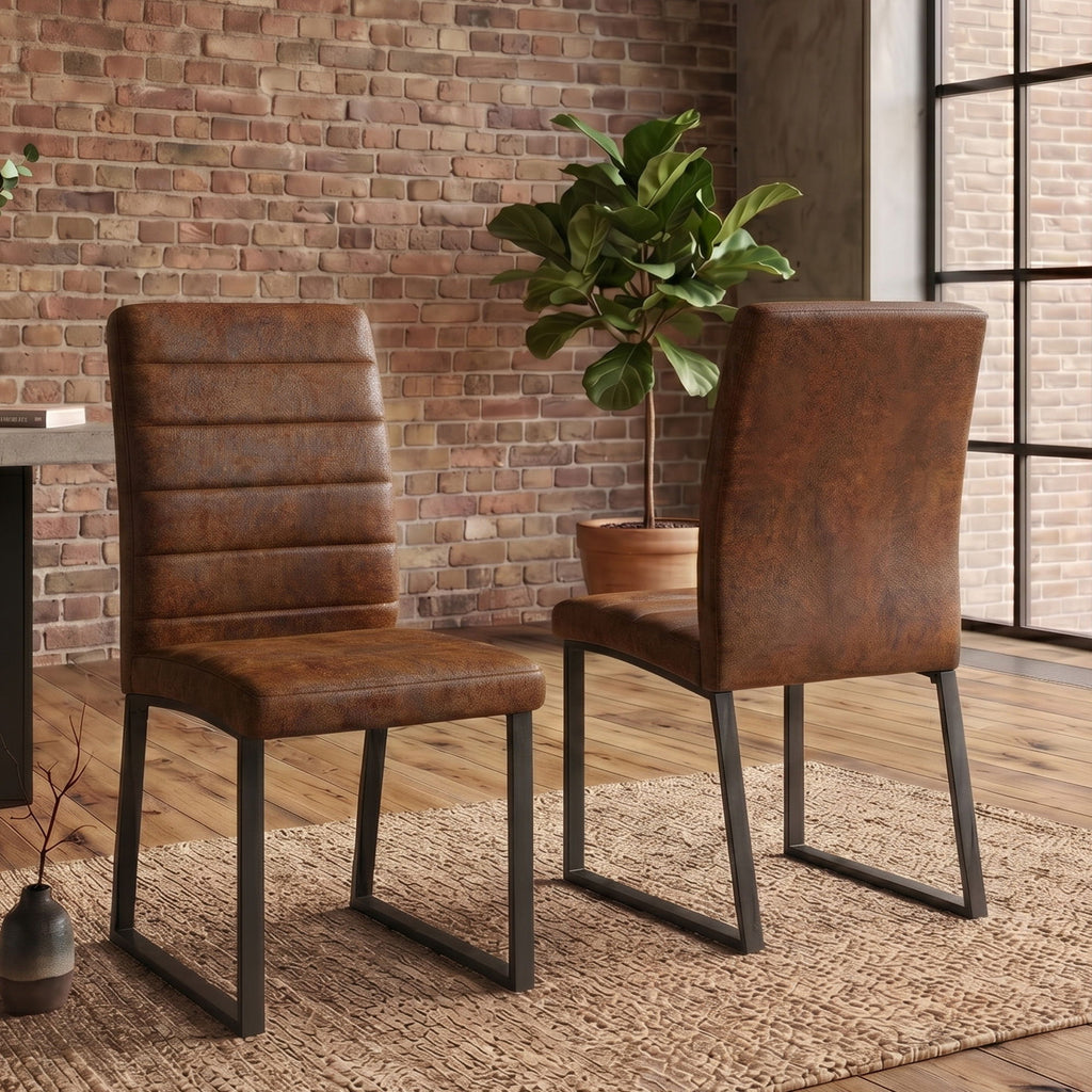 Oversized Square Design Dining Chairs For Home