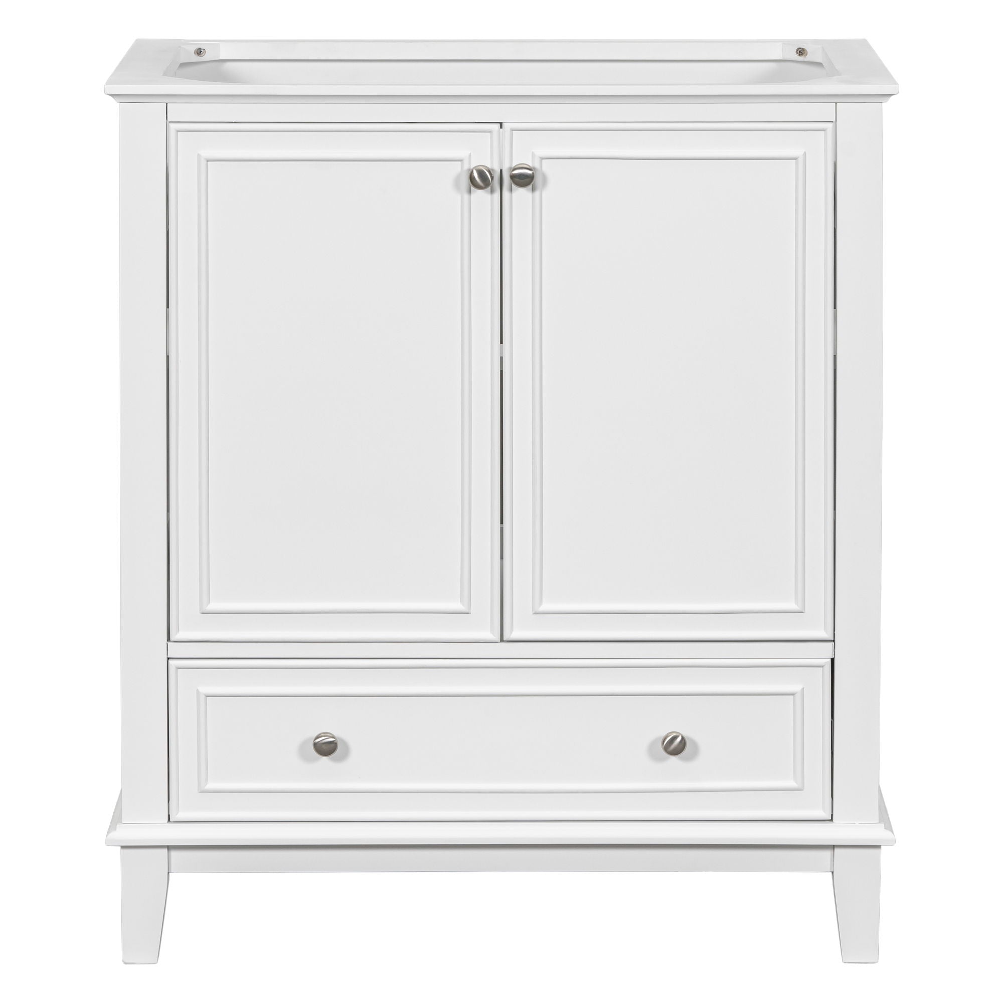 Modern Bathroom Vanity Base Only With Doors And Drawer