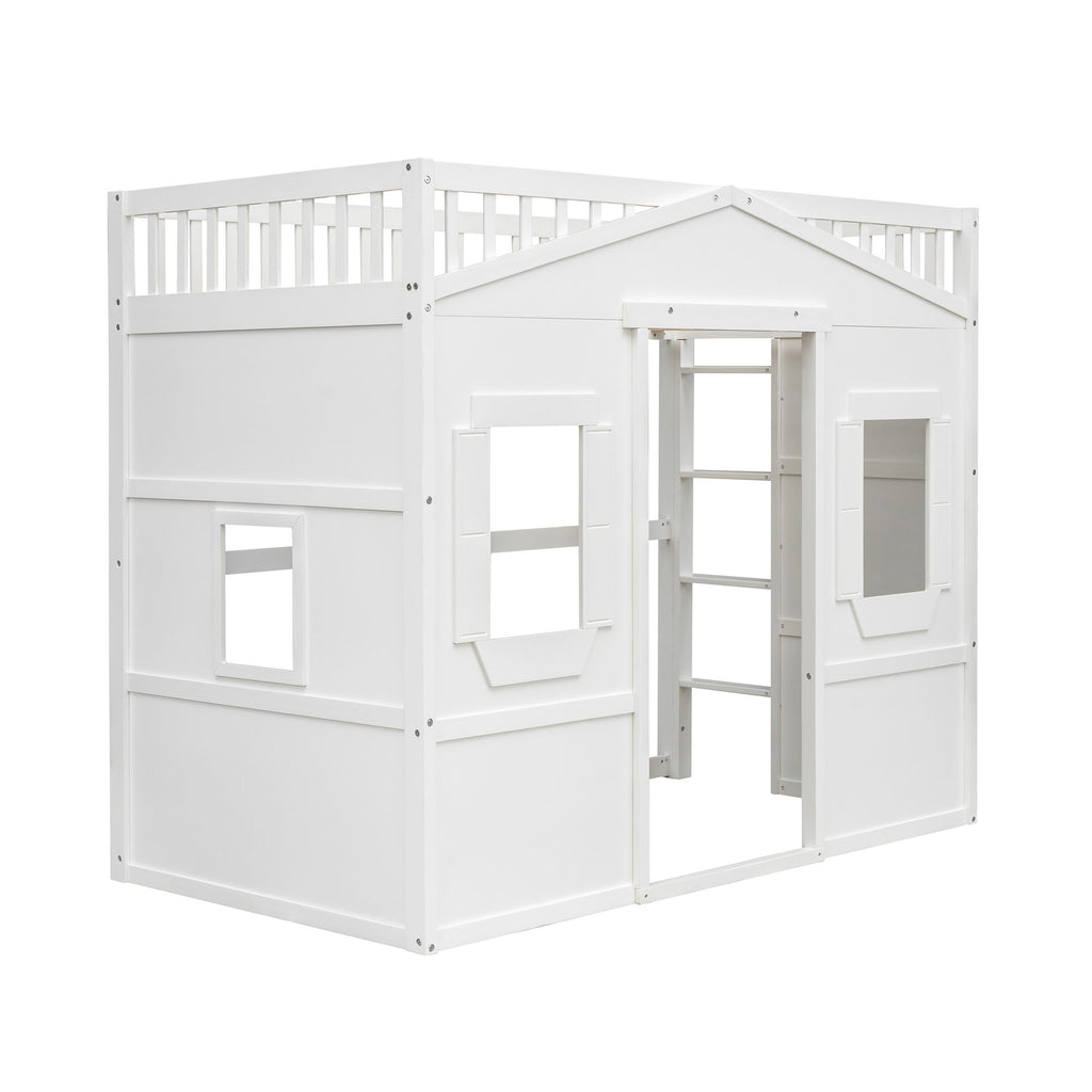 House Loft Bed With Ladder