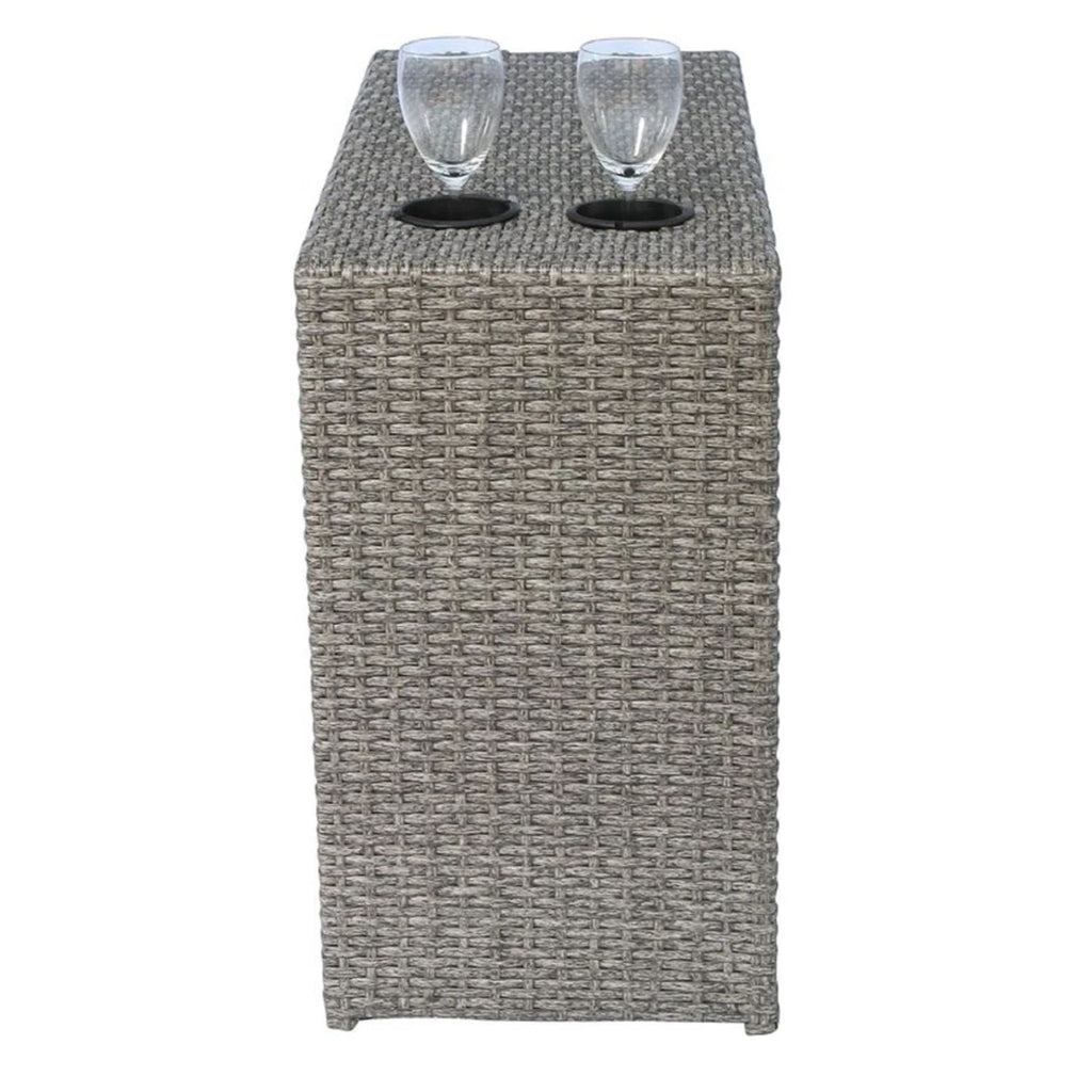 Stylish Modular Wicker Patio Seating Group