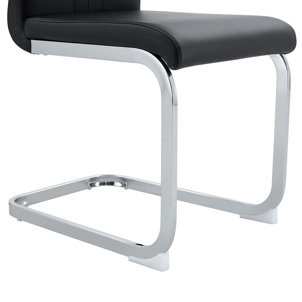 Bow Shaped Chairs, Ergonomic Design, Non Slip Base
