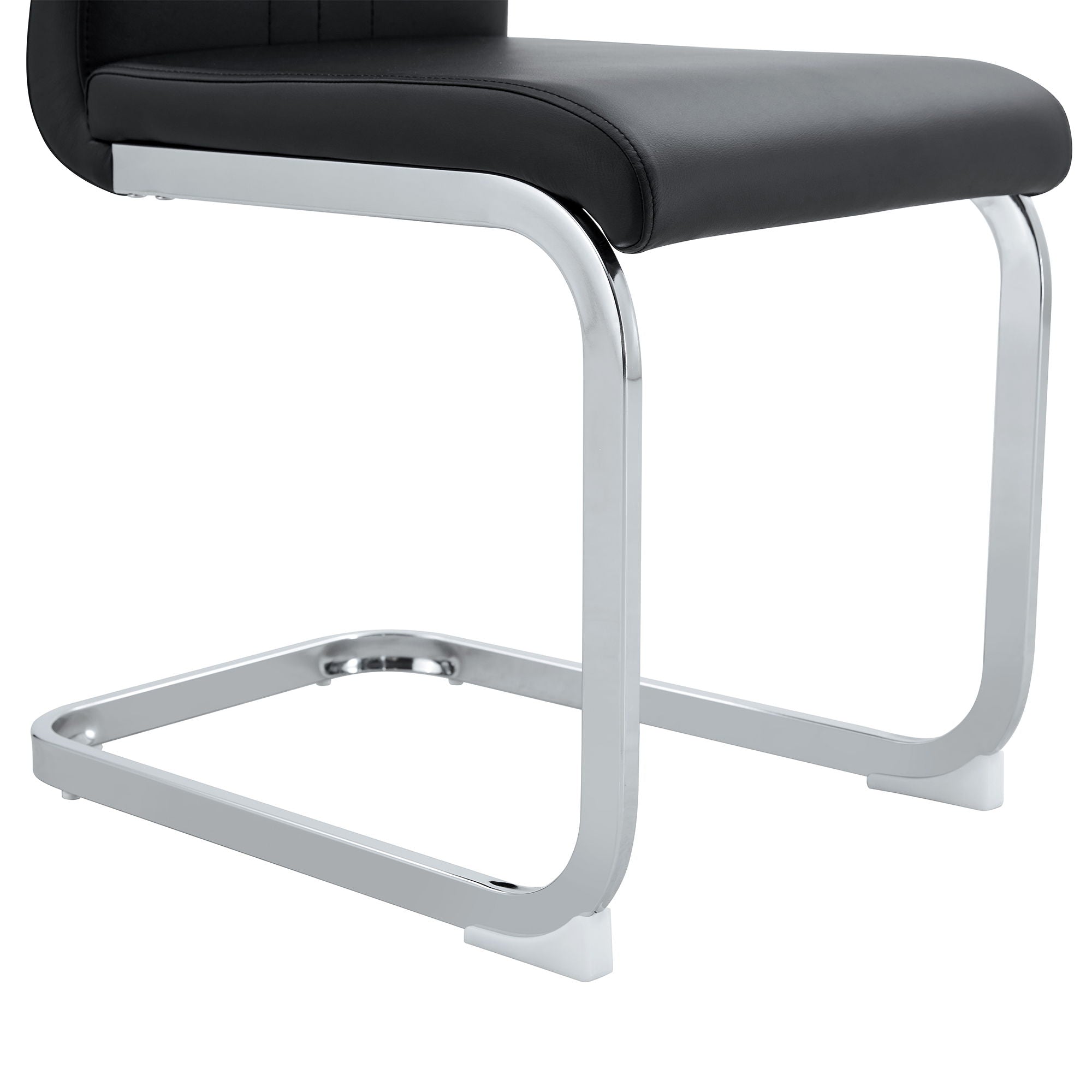 Bow Shaped Chairs, Ergonomic Design, Non Slip Base