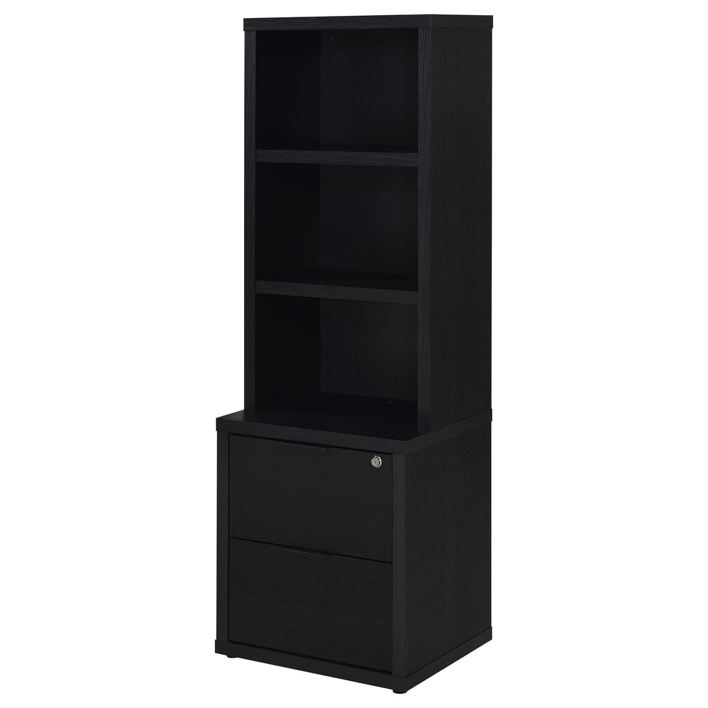 Geary - 3 Piece Bedroom Set With Bookcase Headboard