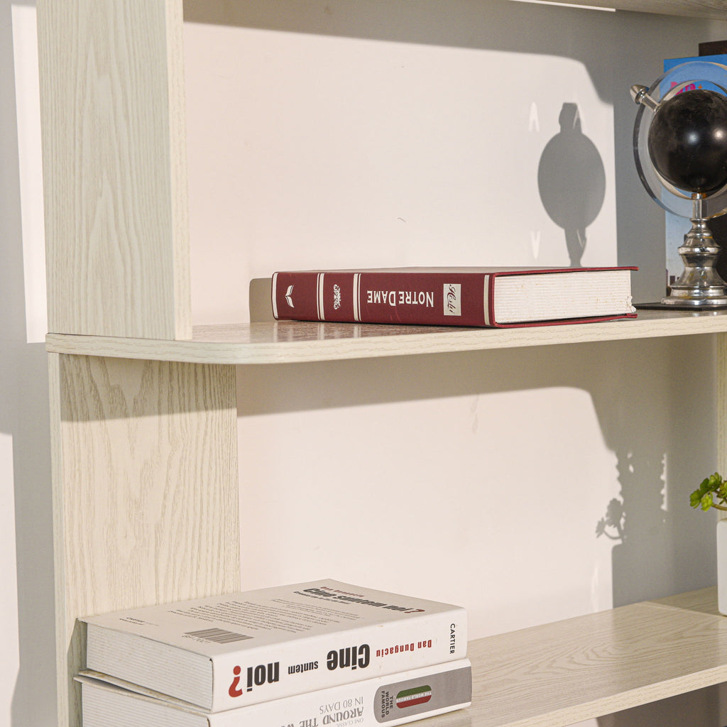 L-Shaped Corner Bookshelf