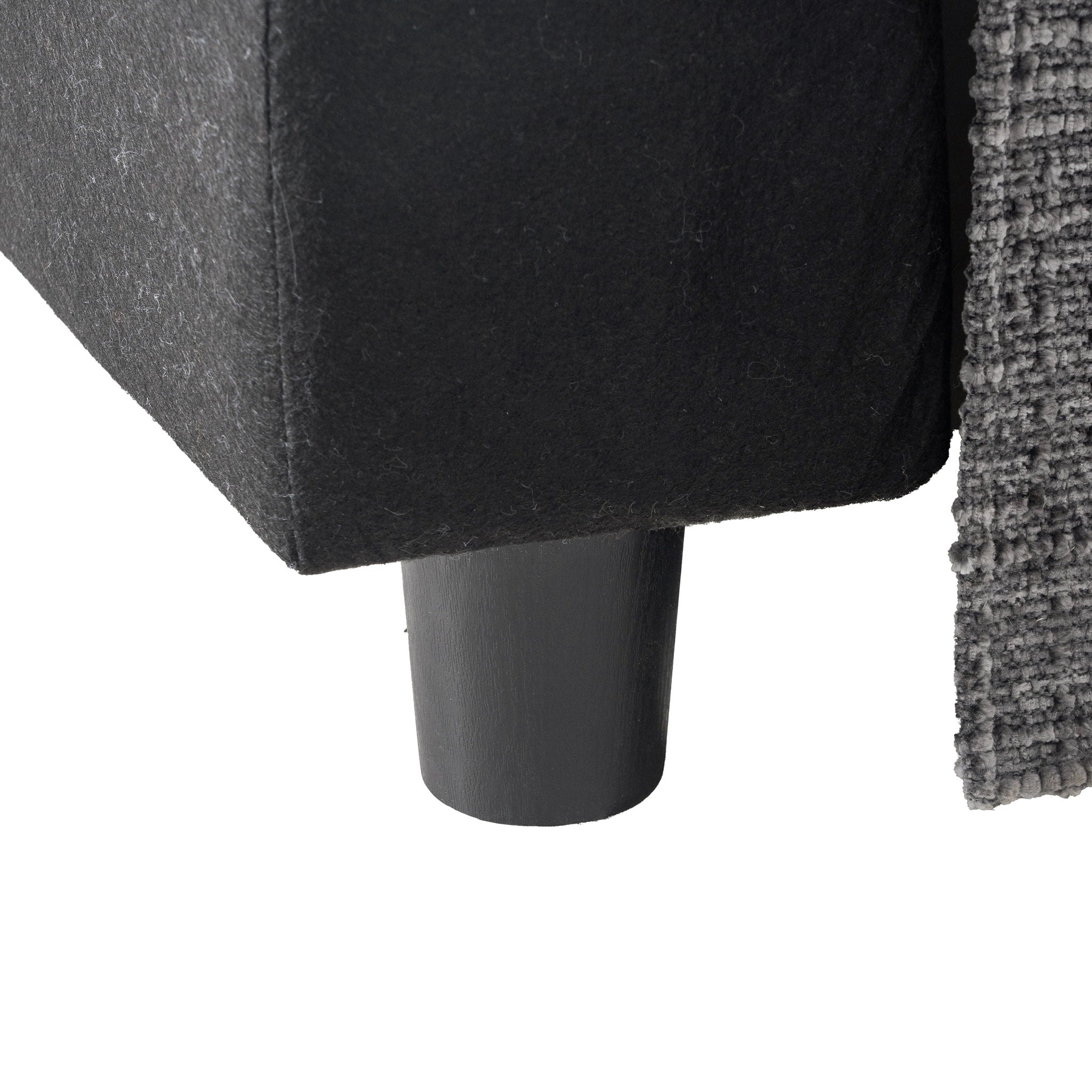 Sofa Bed Loveseat With Textured Surface And 2 Cushions