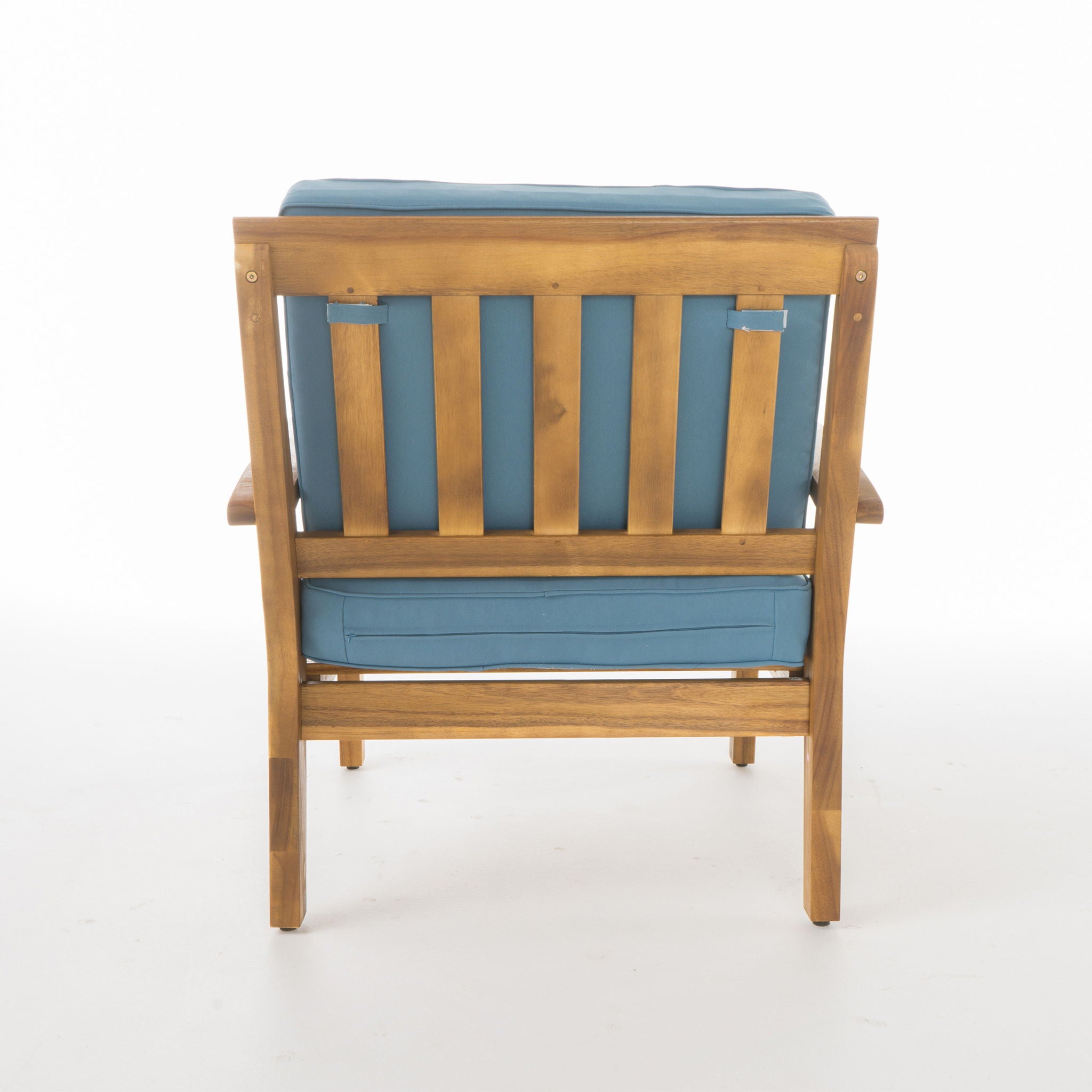 Shynel - Outdoor Seating Group With Cushions 4 Person Comfortable Design - Teak