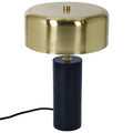 Desk Lamp With Drum Shade - Black