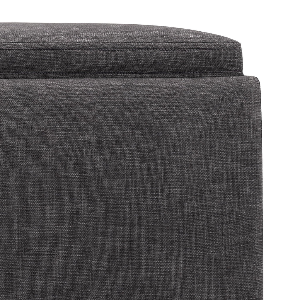 Natasha - Multifunctional Storage Ottoman With Tray