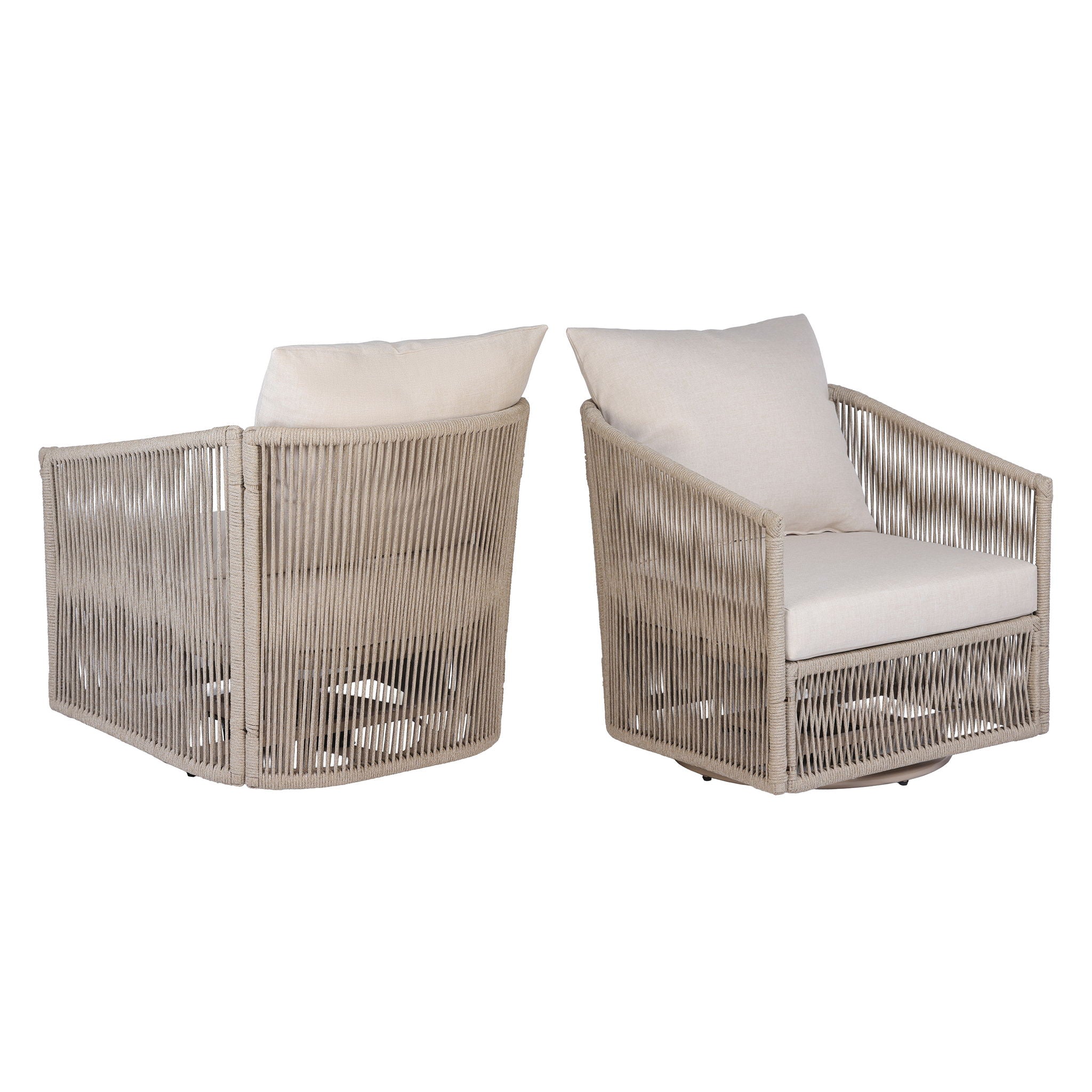 Outdoor 360° Swivel Patio Chair
