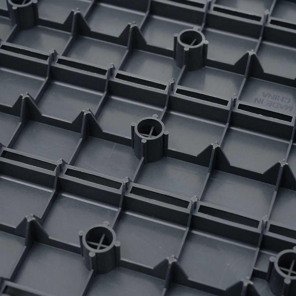 Durable Plastic Interlocking Deck Tiles, Waterproof Outdoor And Indoor Use