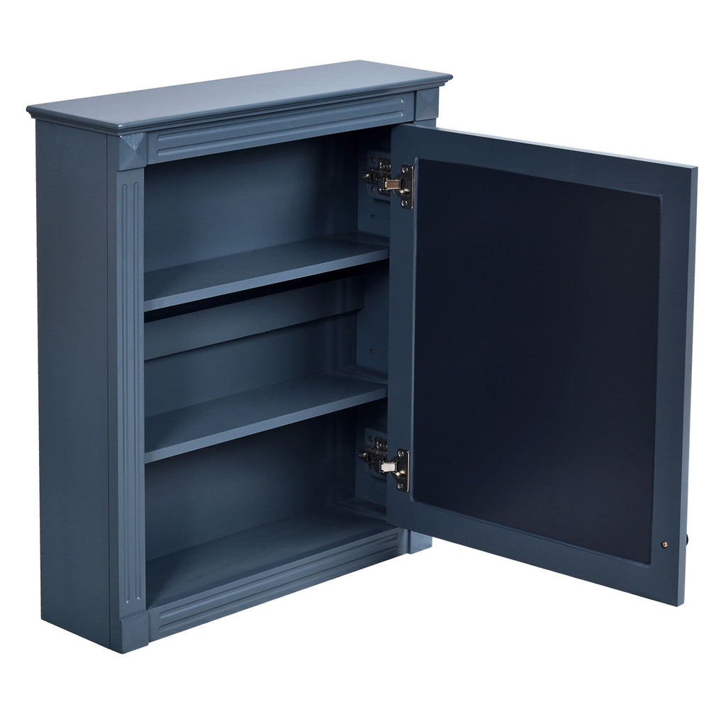 Wall Mounted Bathroom Storage Cabinet With Mirror, Medicine Cabinet With Height Adjustable Shelf