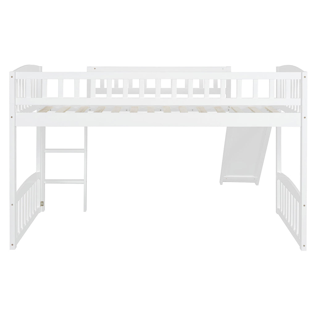 Loft Bed With Slide And Ladder