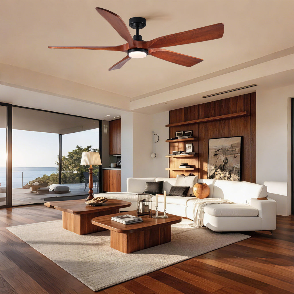 Ceiling Fan With Light And Remote Control