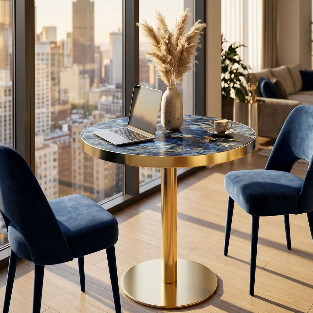 Modern Round Bistro Table