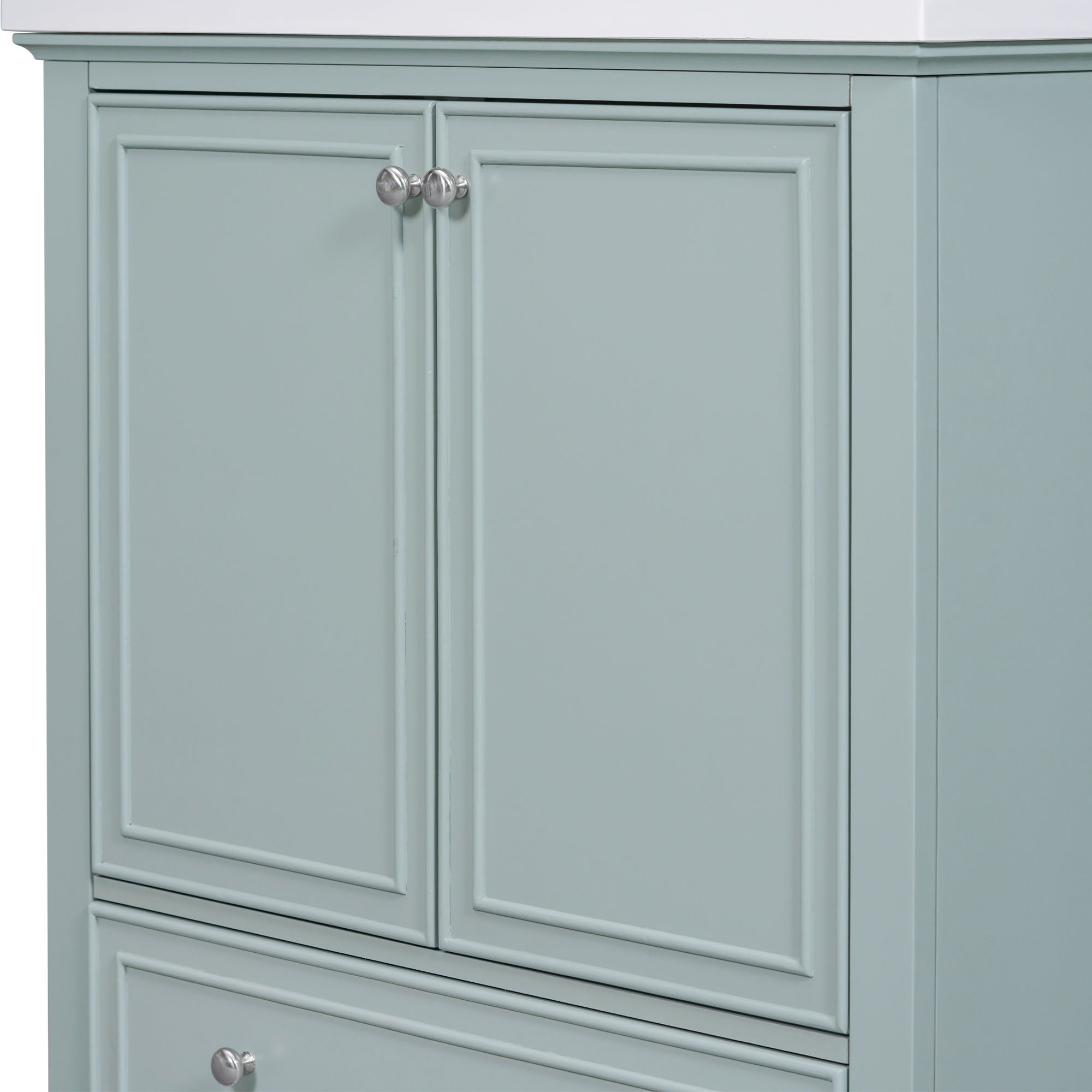 Modern Bathroom Vanity Base Only With Doors And Drawer