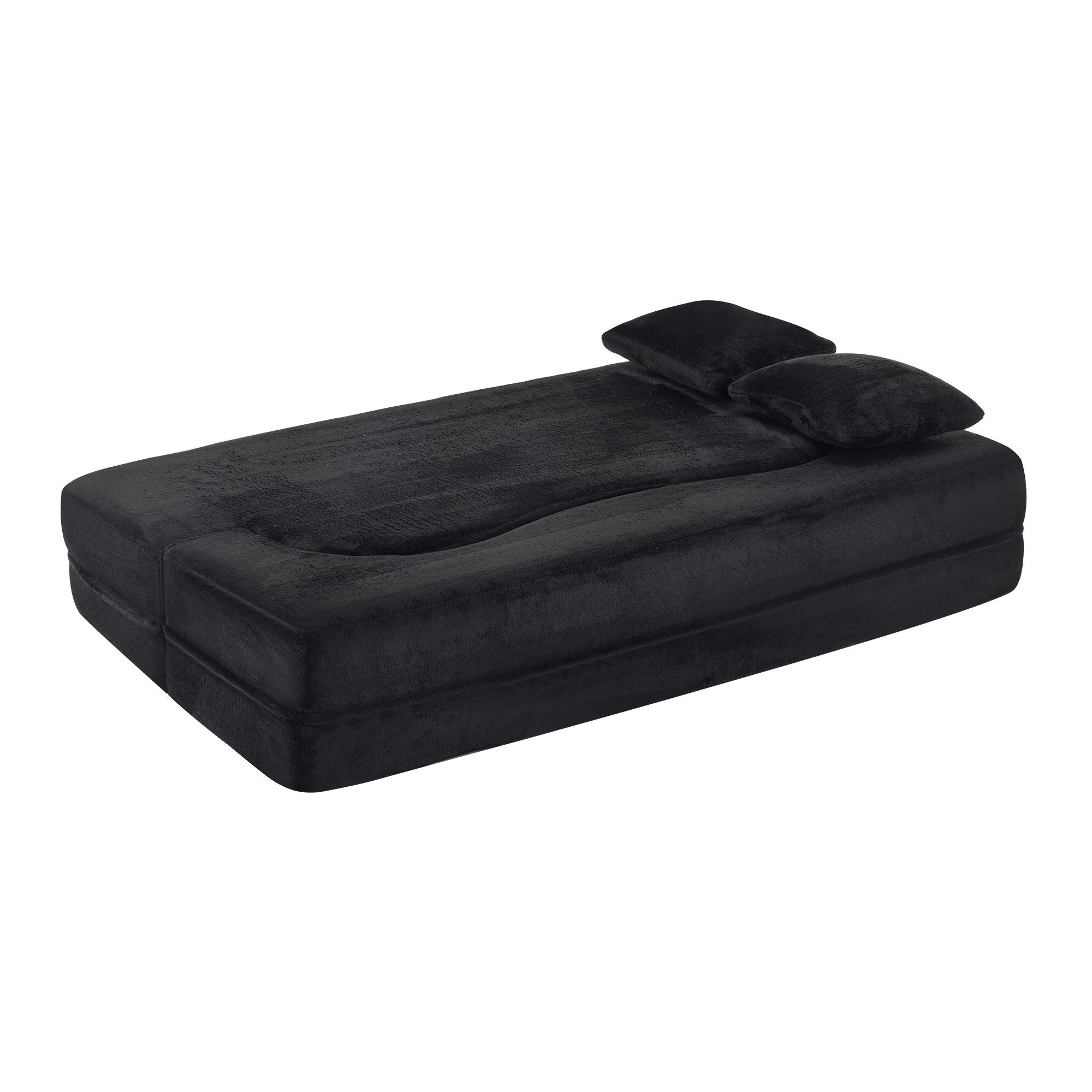 Modern Floor Sofa With 4 Pillows