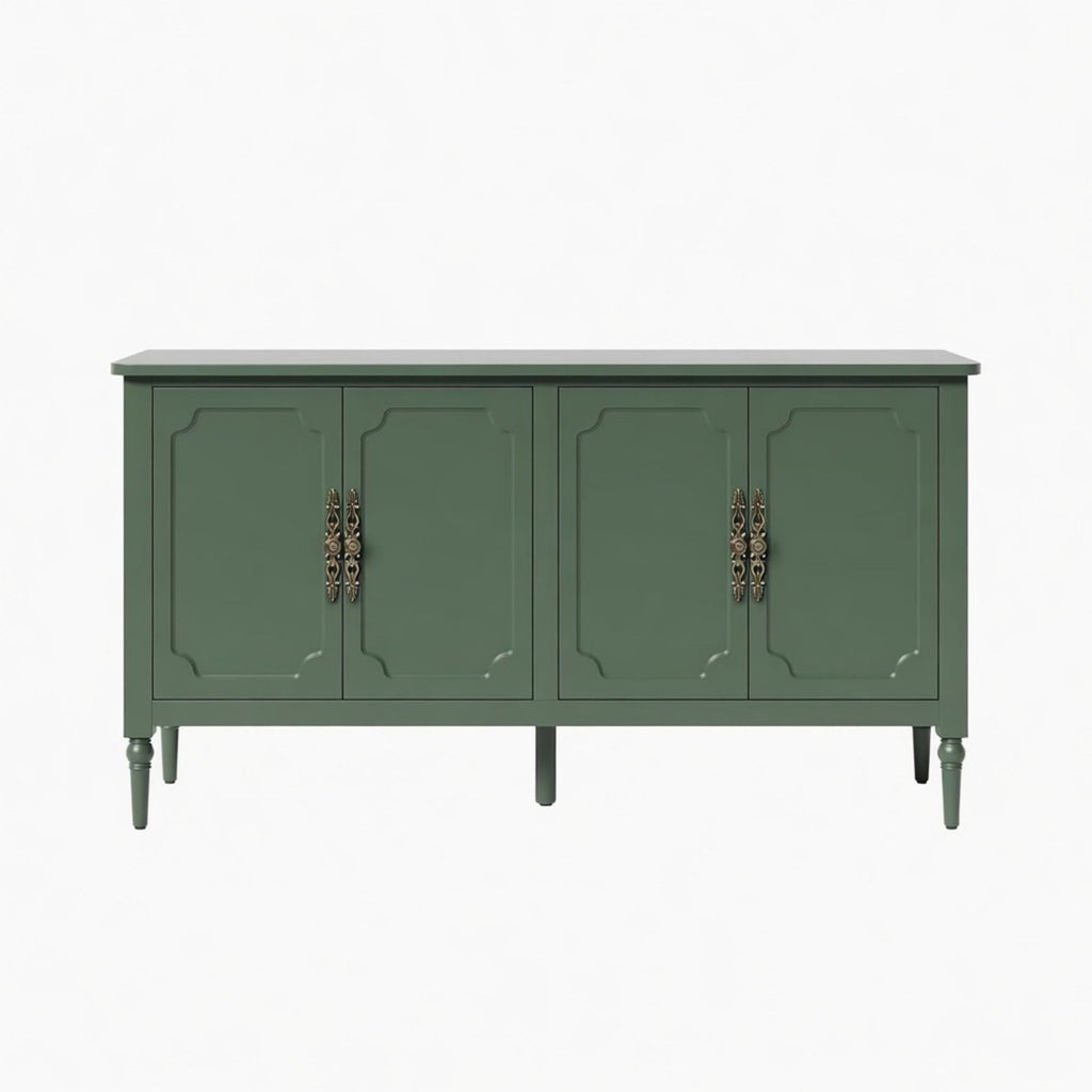 Vintage Buffet Cabinet With Adjustable Shelves