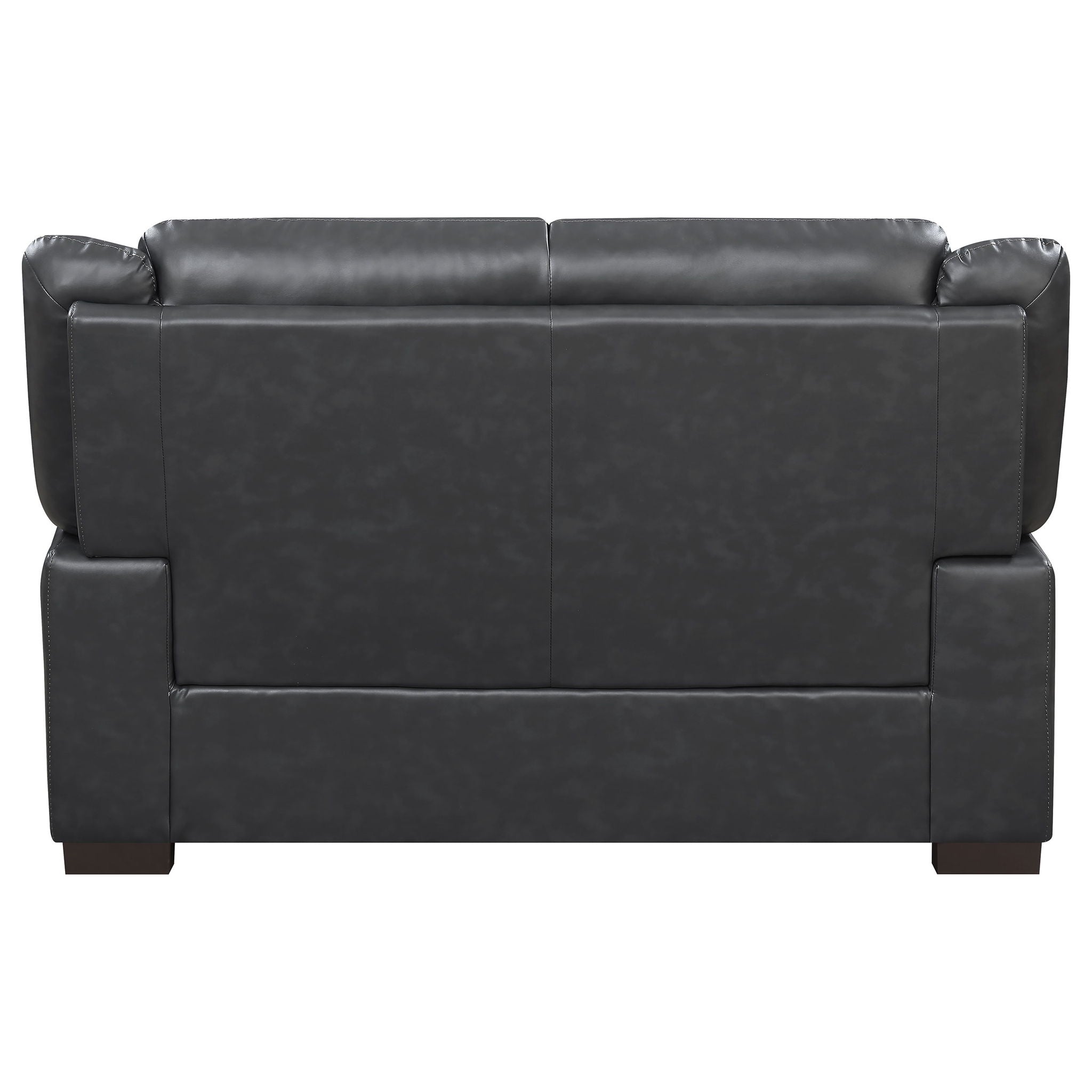 Borden - 2 Piece Living Room Set With Smooth Upholstery - Gray
