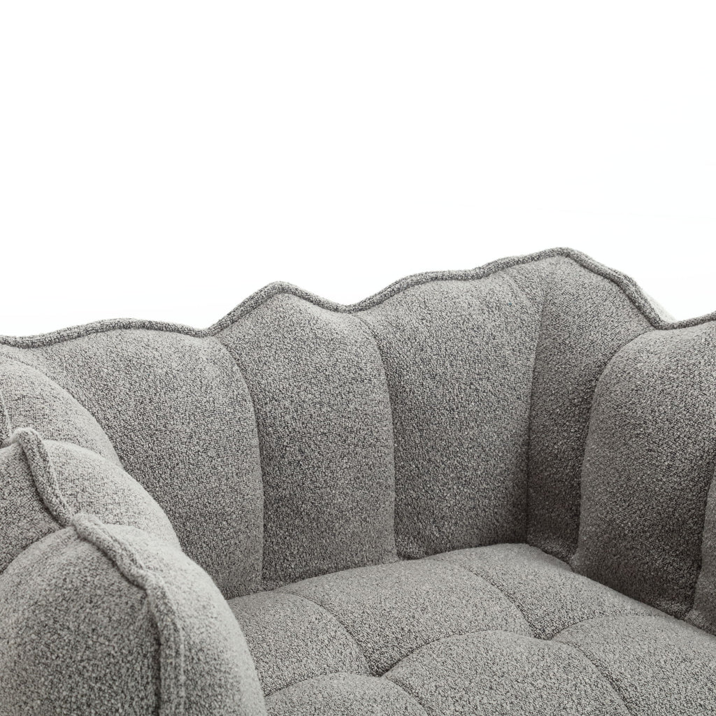 Soft Bean Bag Chair With High Resilient Foam