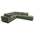 Reversible Modular Sectional Sofa With Custom Configuration
