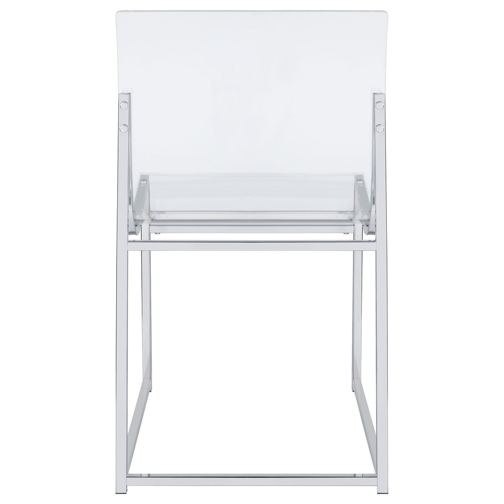 Hartsell - Dining Side Chair (Set of 2) - Chrome