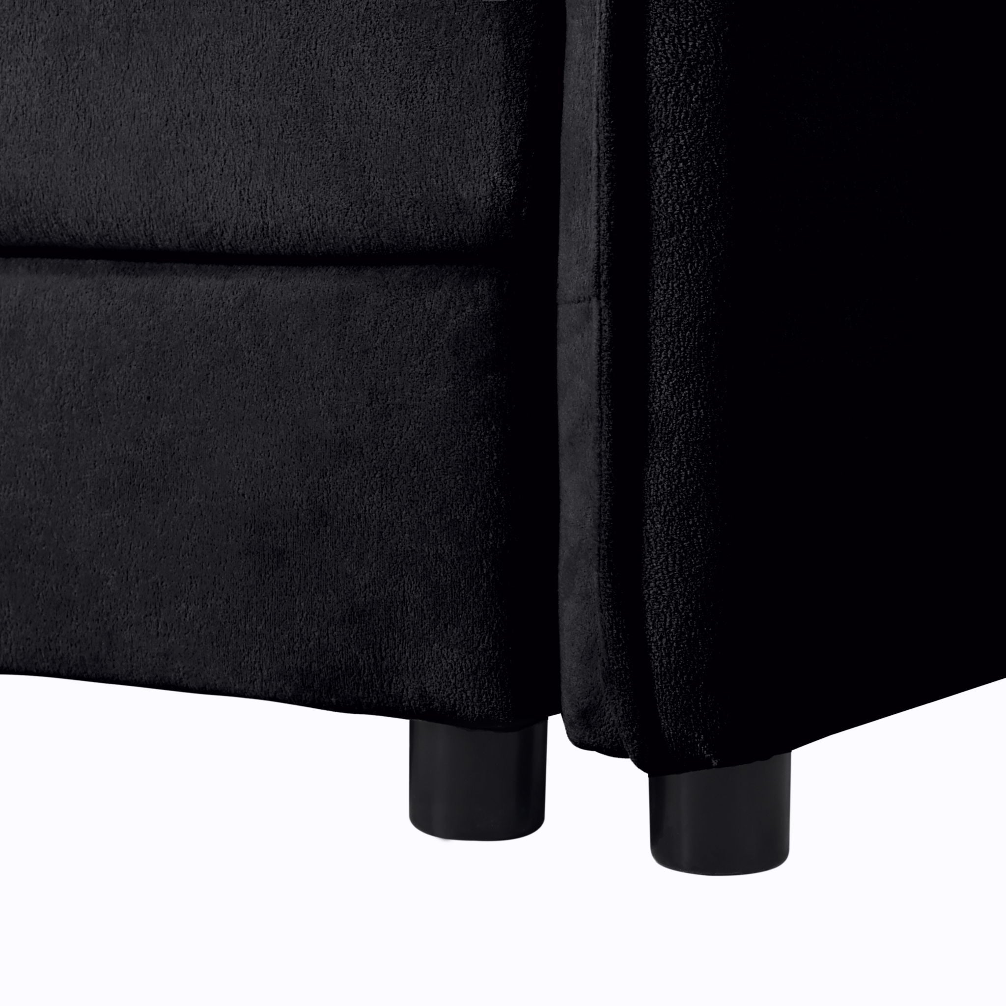 Modern Oversized Accent Chair, Comfy Single Sofa With Large Seat (Set of 2)