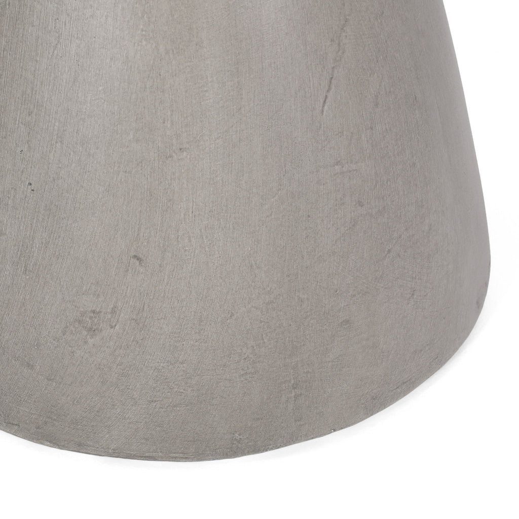 Outdoor / Indoor Lightweight Concrete Side Table