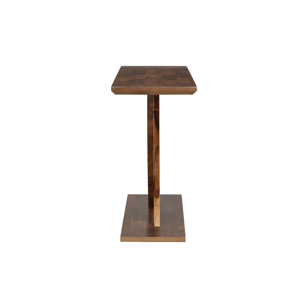Console Table With Cross Leg Base And Reinforced Support Plate