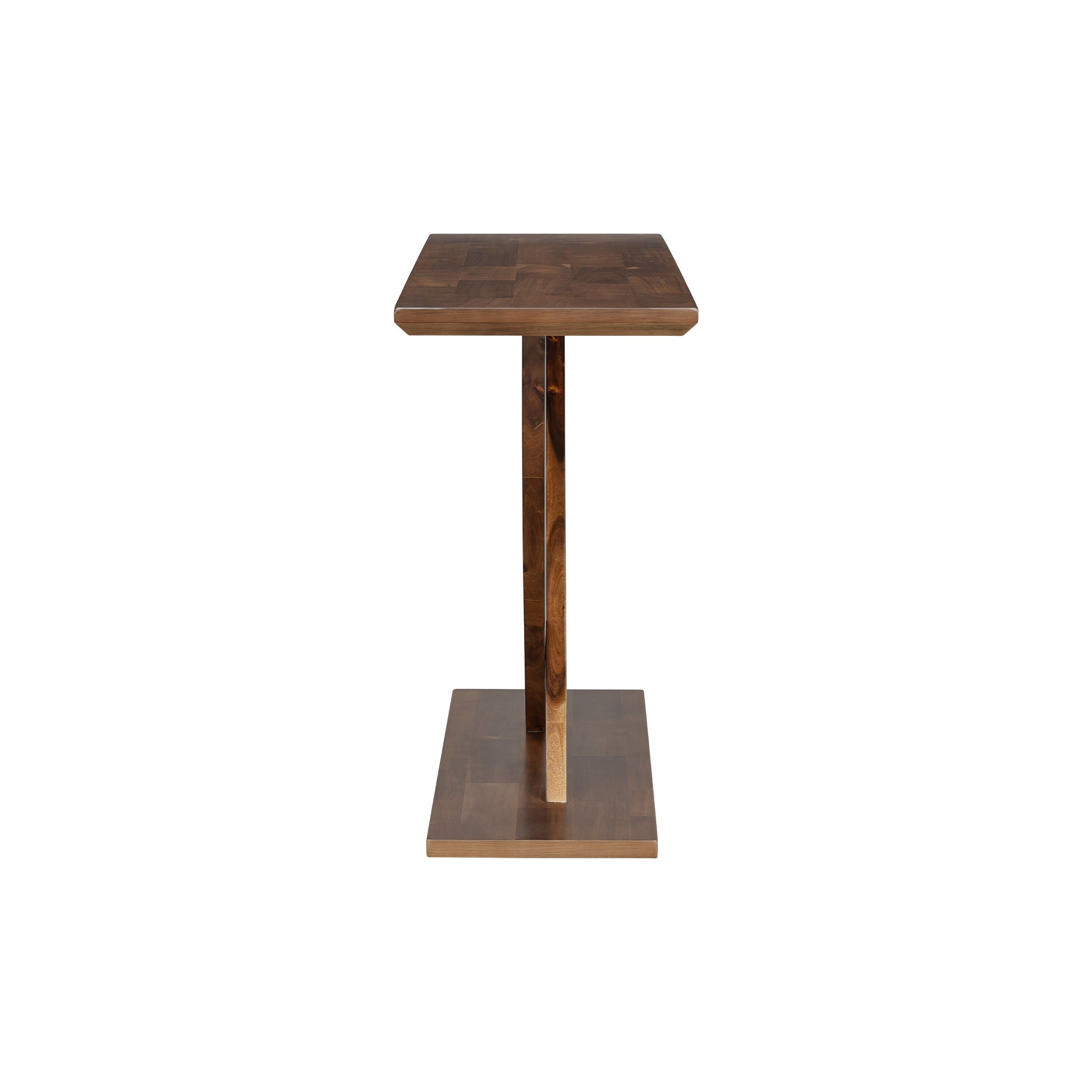 Console Table With Cross Leg Base And Reinforced Support Plate