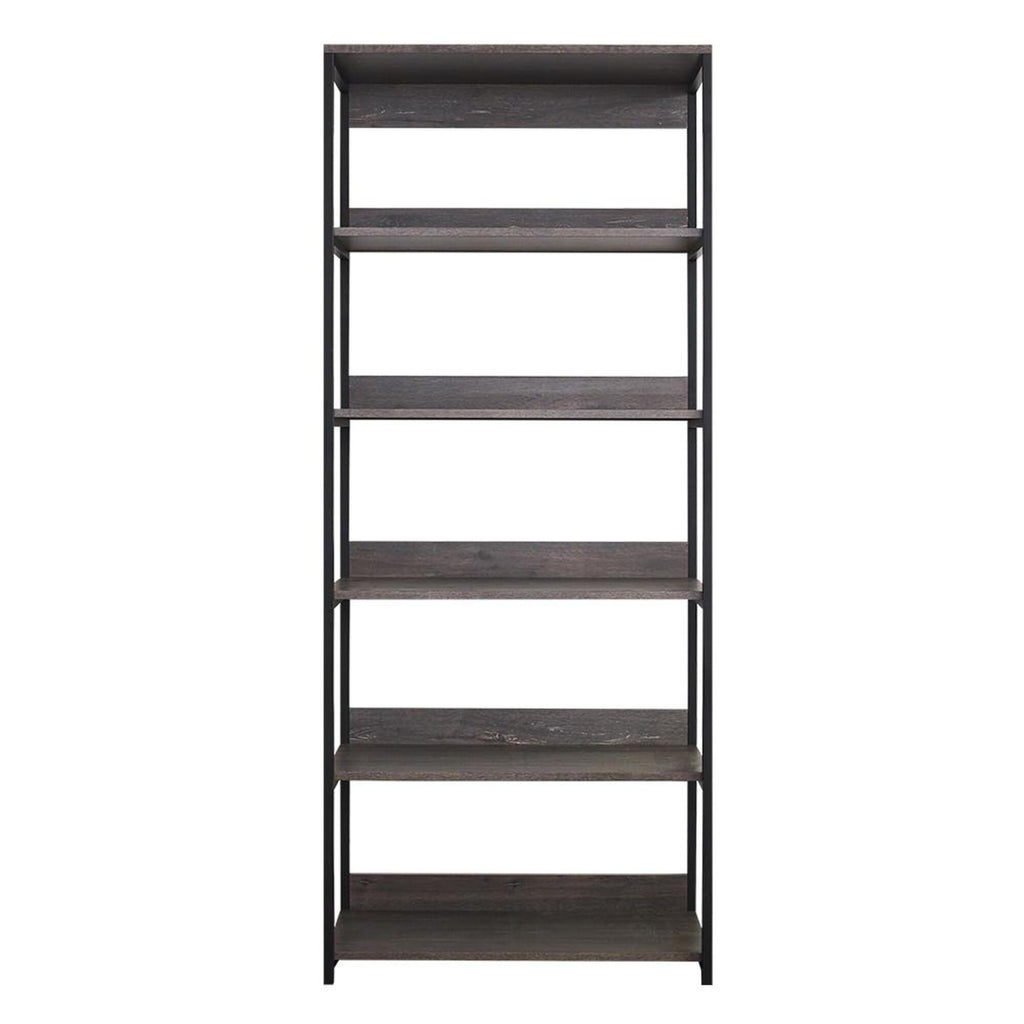 Monica - Walk-In Closet System With Modular Design - Rustic