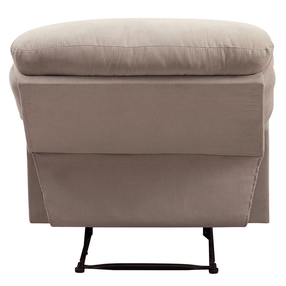 Arcadia - Motion Recliner - Beige Woven Fabric