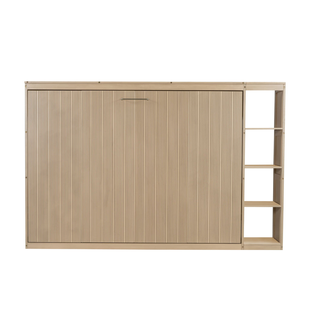 Murphy Bed With Bookshelf And Storage