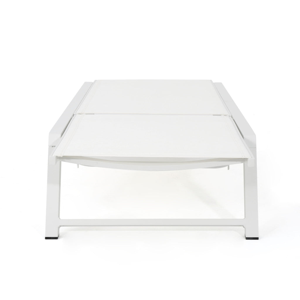 Myers - Modern Chaise Lounge Set With Adjustable Back