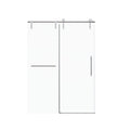 Frameless Single Sliding Shower Doors With Towel Rail & Handle