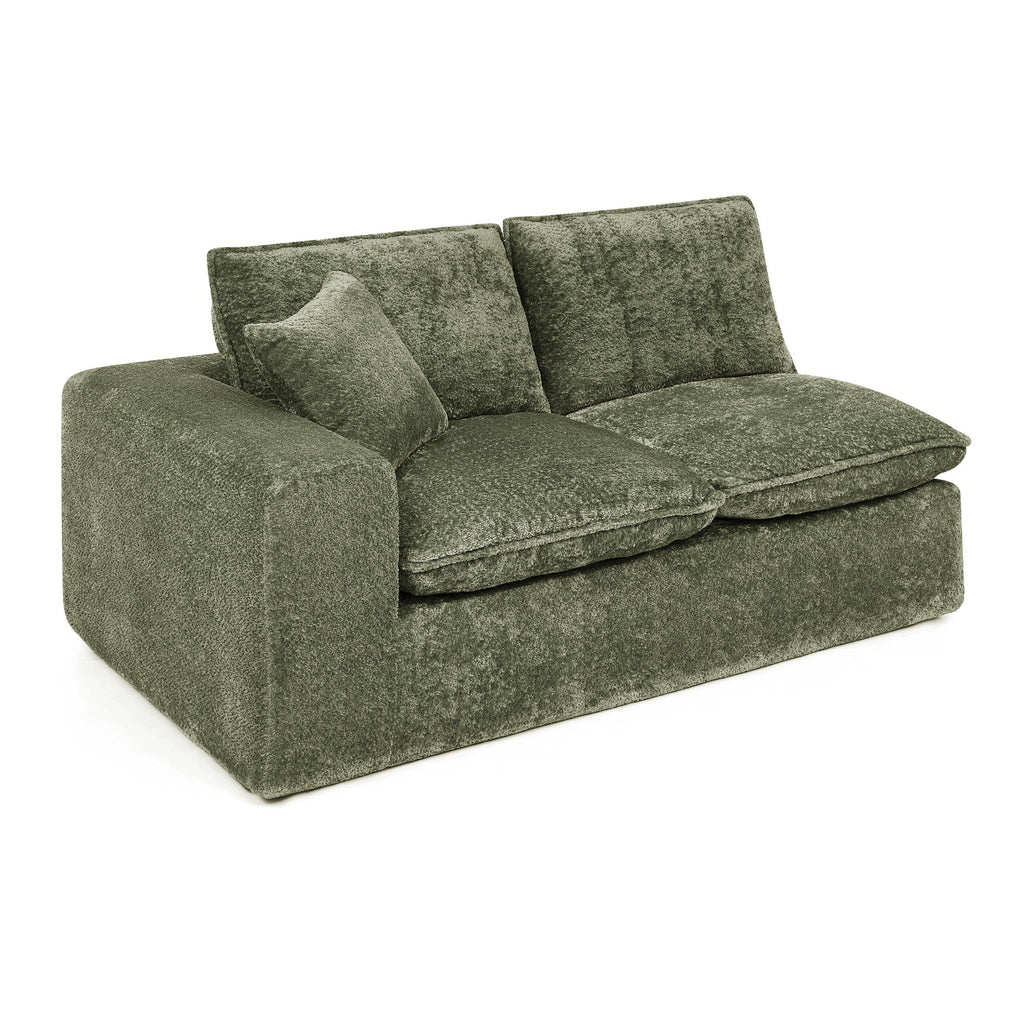 Sectional Sofa With Moveable Ottoman